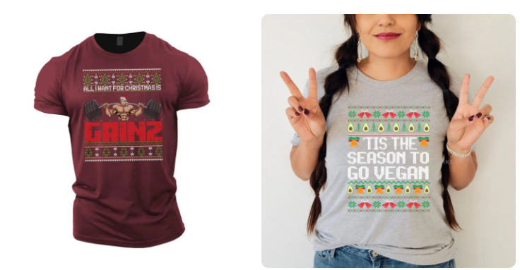 2025 圣诞T恤爆款灵感清单
