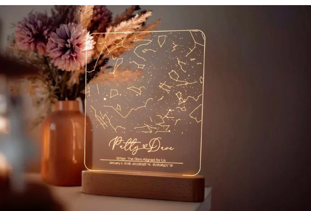 个性化星图亚克力纪念牌