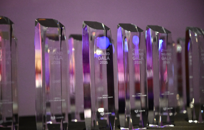 LazMall 2025 品牌盛典表彰东南亚地区杰出的品牌合作伙伴。