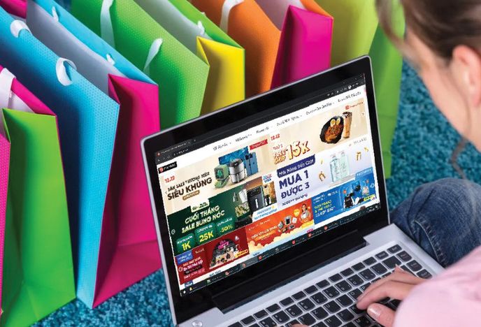 约70%越南消费者定期进行线上购物，年增长率达22%至27%