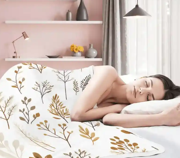 定制冷却丝绸触感毯