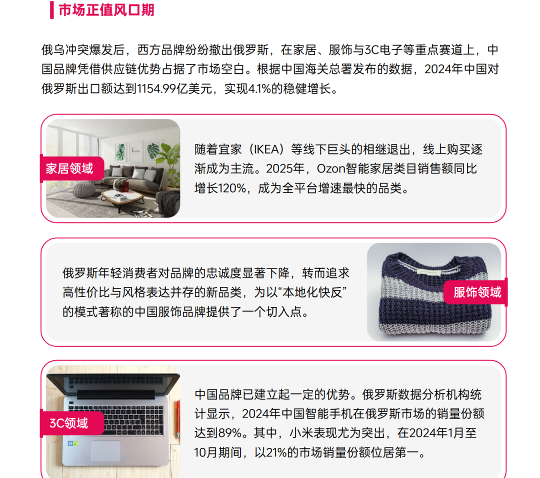 俄罗斯电商选品