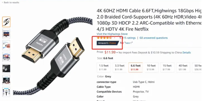 Amazon's Choice怎么获得