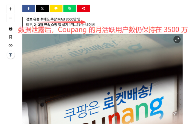 Coupang重回韩国市场领先位置