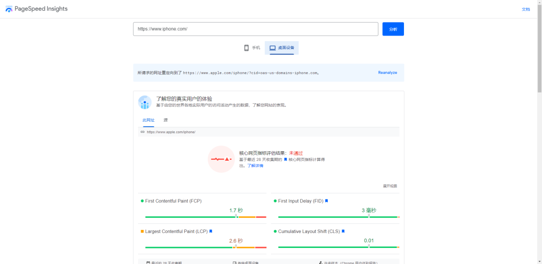 Google PageSpeed Insights