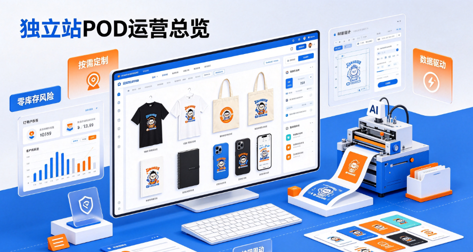 独立站POD电商开学季运营实操策略