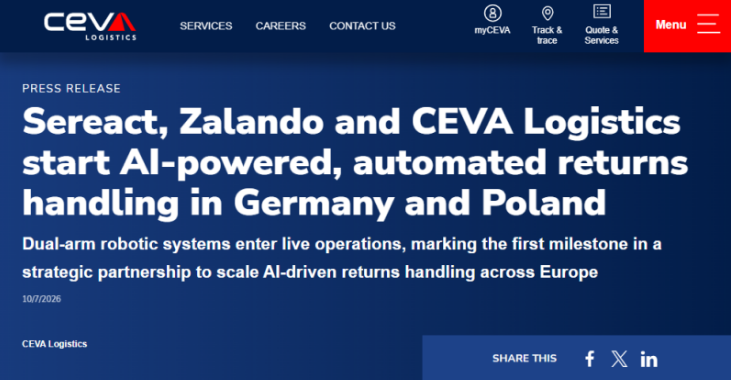 图片来源:CEVA Logistics